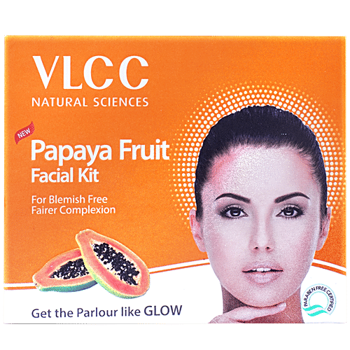 Buy Vlcc Facial Kit Papaya Fruit 60 Gm Online At Best Price of Rs 240