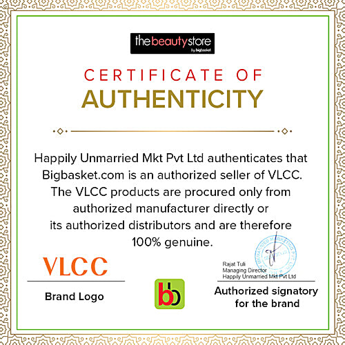 VLCC Insta Glow Gold Bleach For Instant Fairness & Glowing Skin, 60 g With Colloidal Gold, Glowing, Radiant Fairness