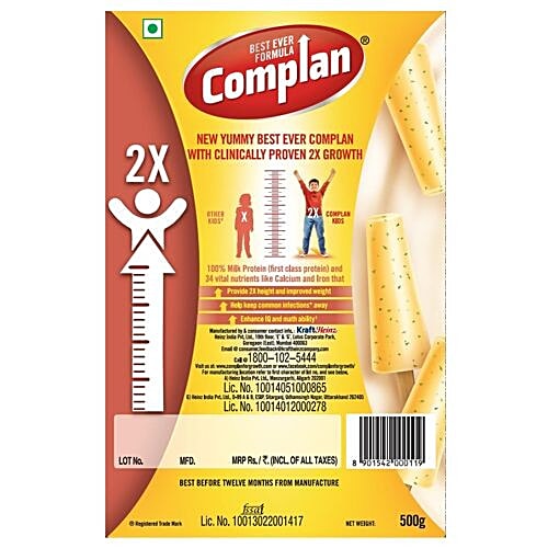 Complan Health Drink - Kulfi Flavour, 500 g Carton 