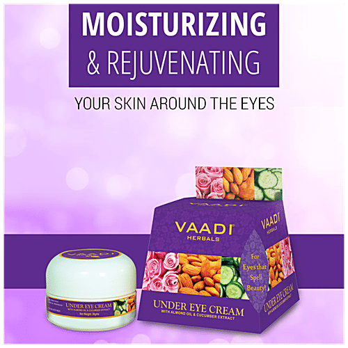 Buy Vaadi Face Cream Under Eye Almond Oil & Cucumber Extract Online