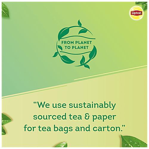 Lipton Tulsi Natura Green Tea Bags, 32.5 g (25 Bags x 1.3 g each) 