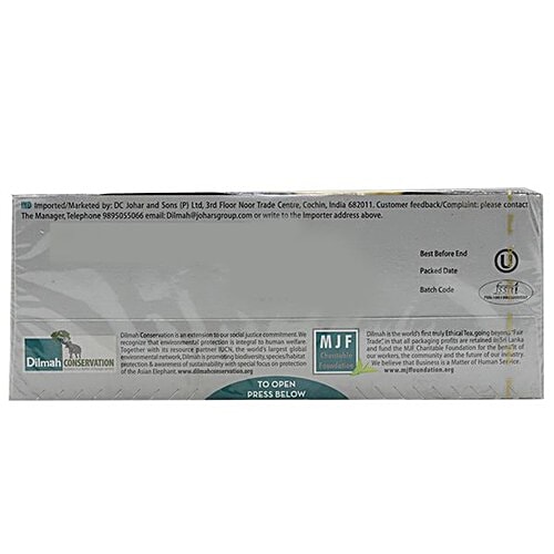 DILMAH Tag Bags - Ginger, 50 g (25 Bags x 2 g each) 