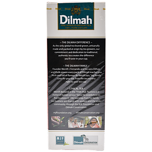 Dilmah English Breakfast Tea Bags, 50 g (25 Bags x 2 g each) 