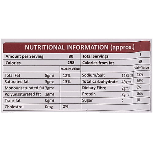 Adukale Instant Khara Bhath With Methi & Green Peas, 250 g  Natural, No Preservatives