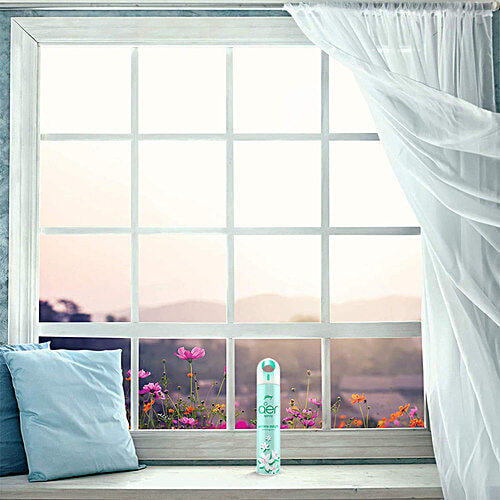 Godrej Aer Jasmine Delight Home Fragrance Spray, 220 ml  Home & Office Air Freshener, Easy Push & Spray