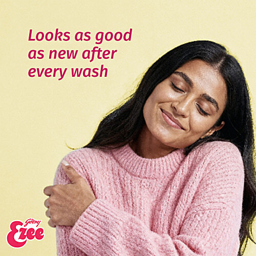 Godrej Ezee Liquid Detergent for Winter wear -  Woolmark Certified, 250 g Bottle Gently Cleans
 Softens Clothes