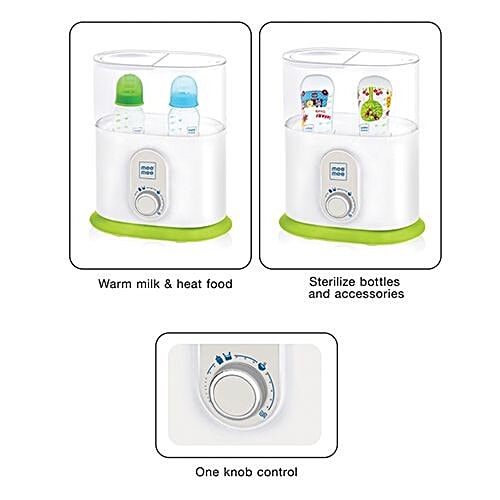 Mee Mee 2-In-1 Baby Bottle Warmer, 1 pc  