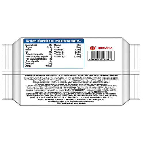 Buy Britannia Biscuits Milk Bikis Milk Cream 200 gm Pouch Online at