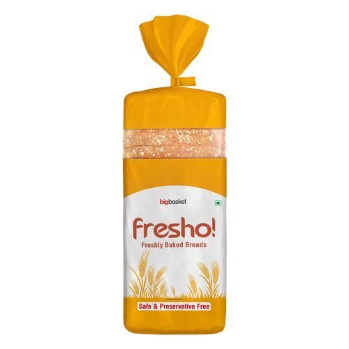 Fresho Whole Wheat Bread - Safe, Preservative Free, 400 g  