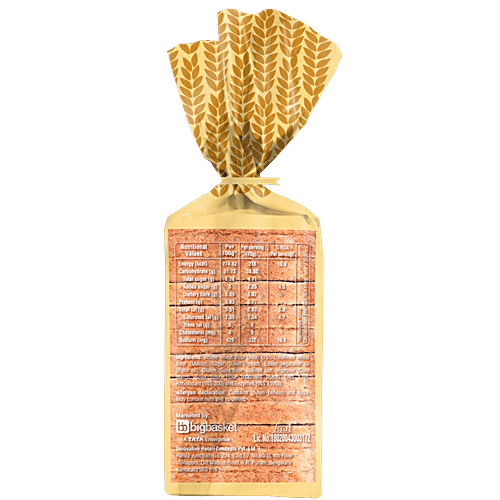 fresho! Whole Wheat Atta Bread, 400 g