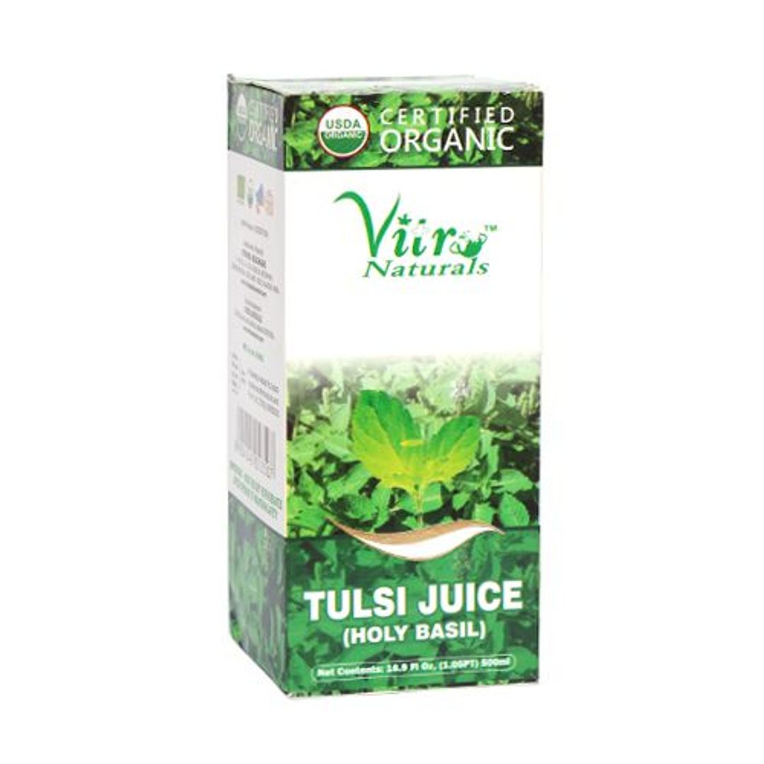 Vitro Naturals  Organic Juice - Tulsi, 500 ml Bottle