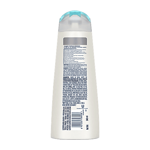 Dove Oxygen Moisture Shampoo, 340 ml  