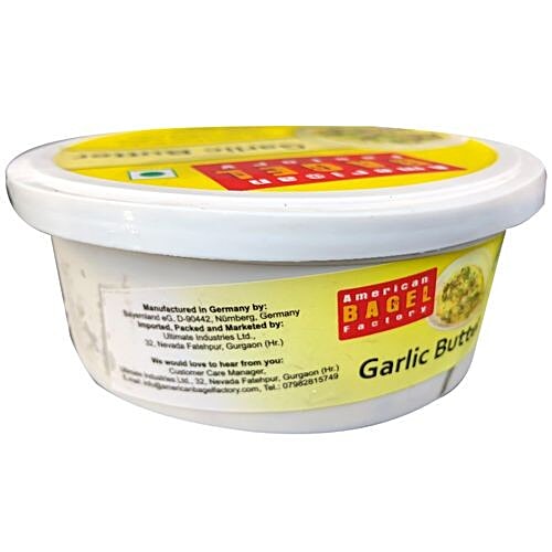 American Bagel Factory Garlic Butter, 200 g Tub 