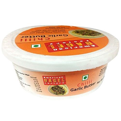 American Bagel Factory Chilli Garlic Butter, 200 g Tub 