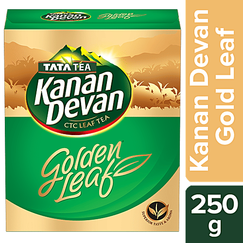 Tata Tea Kanan Devan Tea - Golden Leaf, 250 g  
