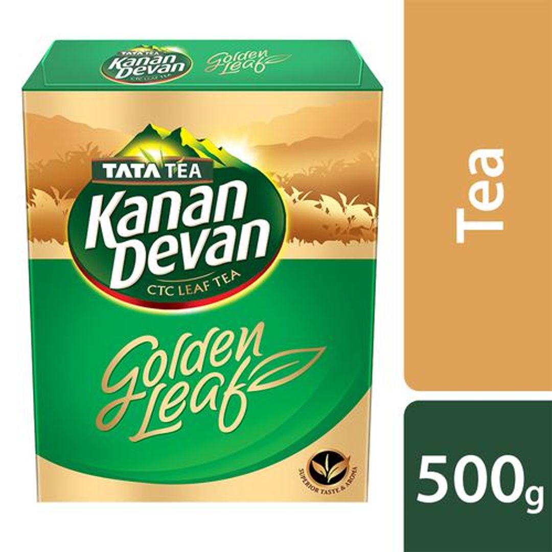 Tata Tea Kanan Devan Golden Leaf Tea, 500 g 