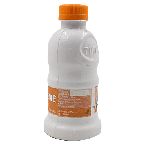 Buy Purez Double Cream 200 Ml Bottle Online At Best Price of Rs 90