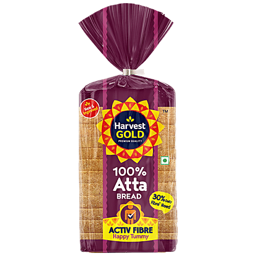 Buy Harvest Gold Bread 100 Atta Online at Best Price of Rs 45