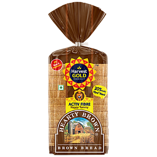 Buy Harvest Gold Bread Hearty Brown Online at Best Price of Rs 50 bigbasket