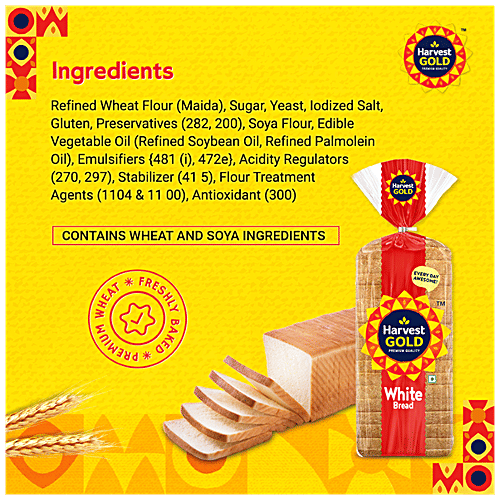 Buy Harvest Gold Bread White Online at Best Price of Rs 50 bigbasket