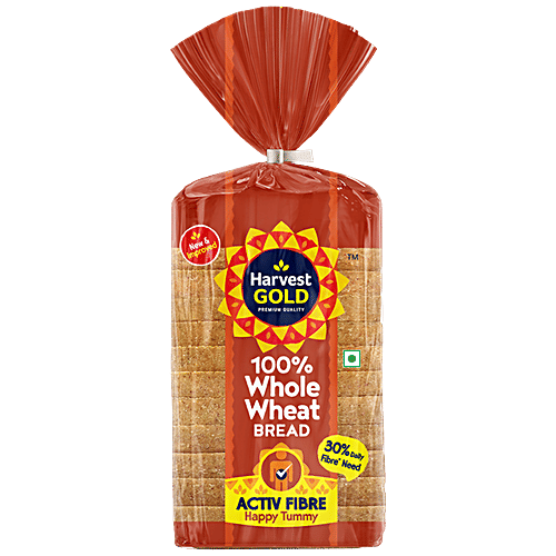 Buy Harvest Gold Bread 100 Whole Wheat Online at Best Price of Rs 55