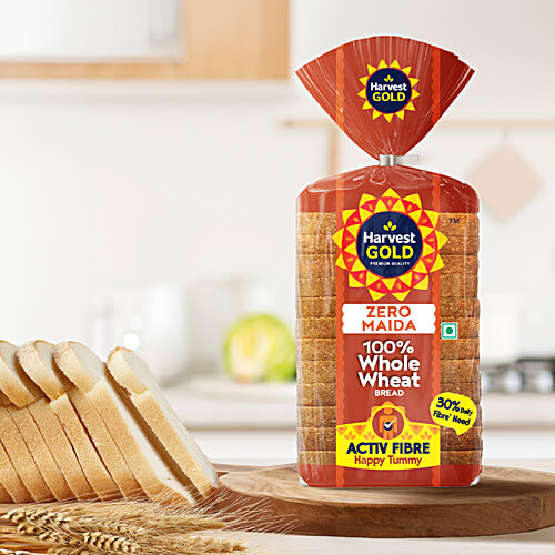 Harvest Gold Whole Wheat Bread, 450 g  