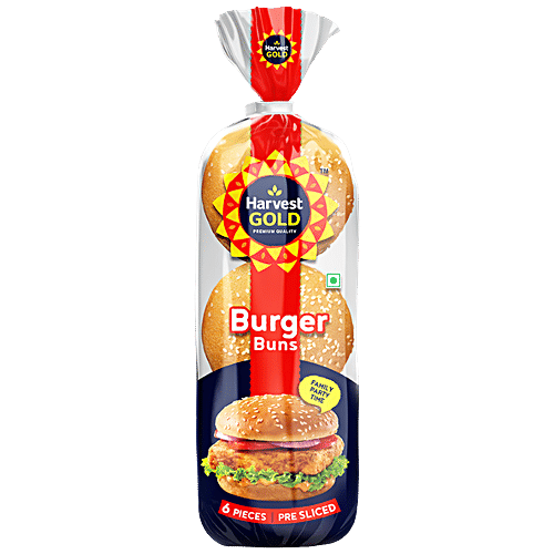Buy Harvest Gold Burger Buns Til/Sesame Sprinkled, 100 Vegetarian