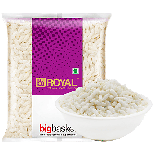bb Royal Plain Puffed Rice/Murmura, 200 g Pouch 