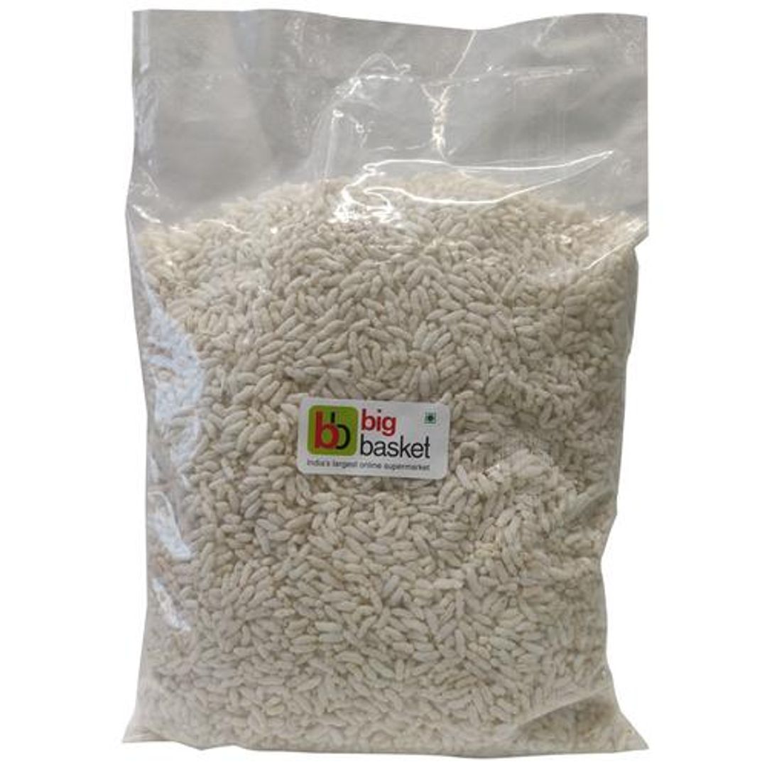 BB Royal Plain Puffed Rice/Kadle Puri/Murmure, 500 g Pouch