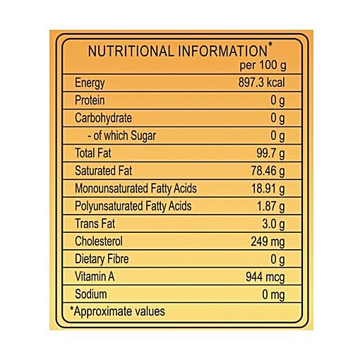 Patanjali Cow Ghee/Neyyi, 5 L  
