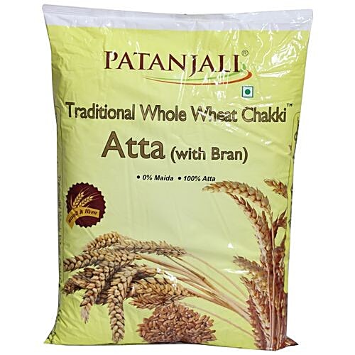 Buy Patanjali Whole Wheat Atta 10 Kg Online At Best Price of Rs null