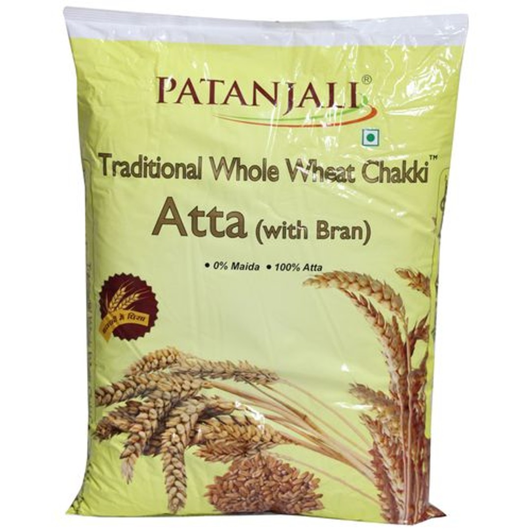 Buy Patanjali Whole Wheat Atta 10 Kg Online At Best Price of Rs null