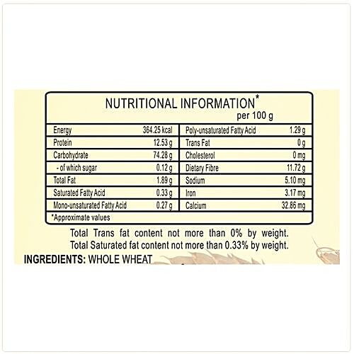 Patanjali Whole Wheat Atta, 5 Kg  