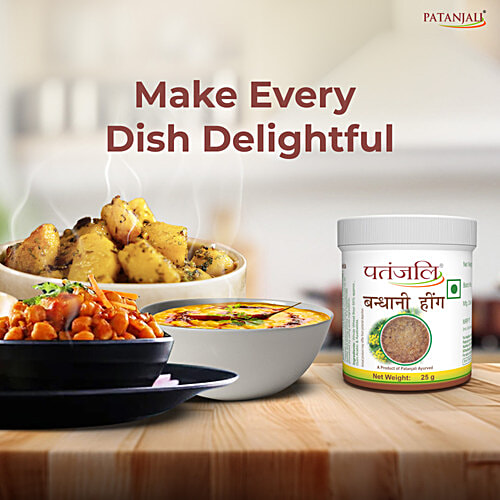 Patanjali Bandhani Hing, 25 g  