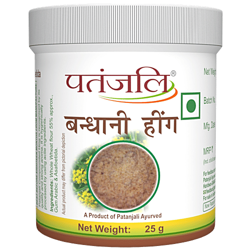 Patanjali Bandhani Hing, 25 g  