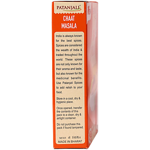 Patanjali Chaat Masala, 100 g  Exotic Colour & Aroma Combination