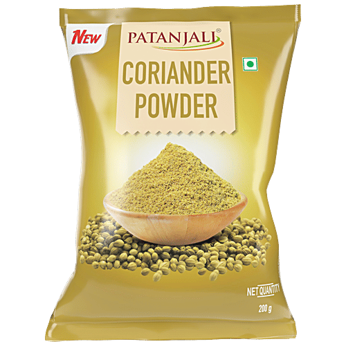 Patanjali Coriander Powder, 200 g Exotic Colour & Aroma Combination