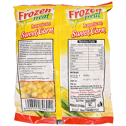 Buy Frozen Treat Sweet Corn Online at Best Price of Rs 80 bigbasket