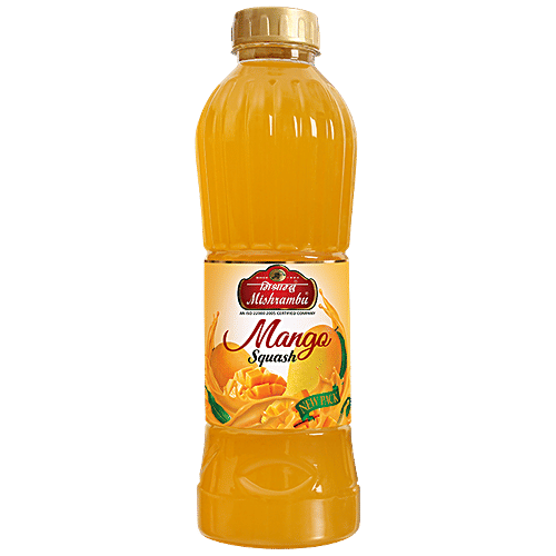Mishrambu Squash - Mango, 750 ml Bottle 