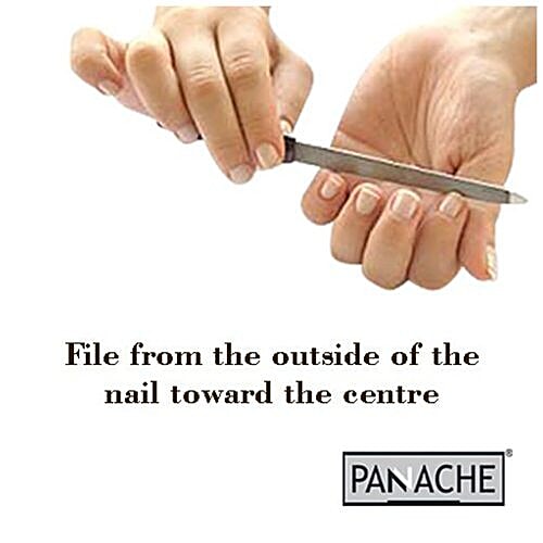 Panache Nail File - Long, Colour May Vary, 1 pc  