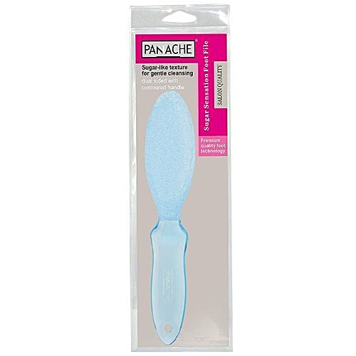 Panache Sugar Sensation Foot File - Sky Blue, Colour May Vary, 1 pc  