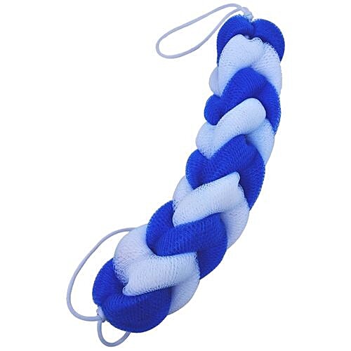 Panache Shower Sponge - Blue/White, Colour May Vary, 1 pc  