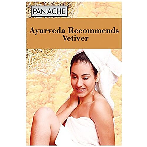 Panache Natural Vetiver Bath Scrubber, Colour May Vary, 1 pc  