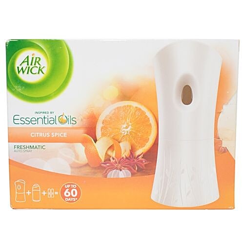 Buy Airwick Room Freshener Freshmatic Complete Kit Citrus Spice 250 Ml