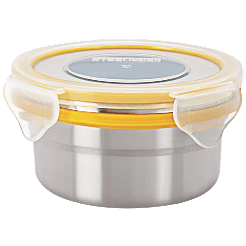 Steel Lock Stainless Steel Airtight Storage Container - SL-1201, 200 ml  