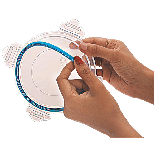 Steel Lock Stainless Steel Lunch Box With Insulated Bag - HL-1251, 4 pcs Airtight Lid