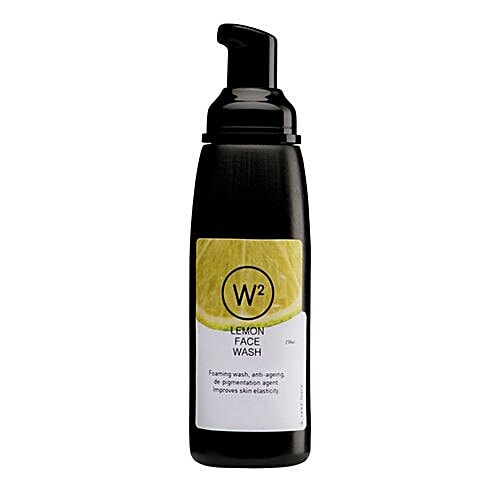 W2 Foaming Face Spa - Lemon, 150 ml Bottle 