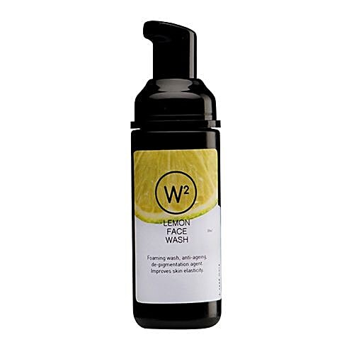 W2 Foaming Face Spa - Lemon, 50 ml Bottle 