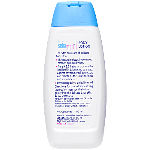 sebamed baby lotion 100ml