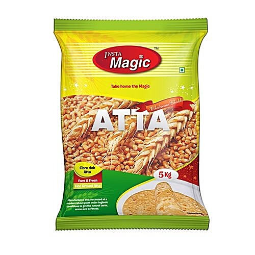 Buy Insta Magic Whole Wheat Chakki Atta Online at Best Price of Rs null